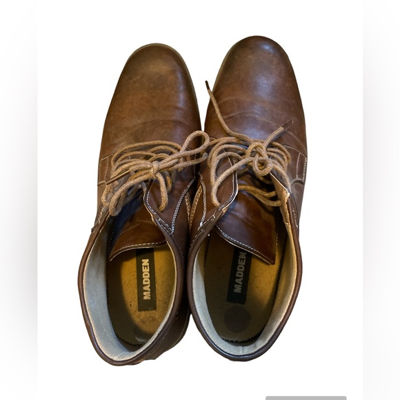 Steve Madden Clover mens brown lace up boots size 13 - Picture 5 of 7